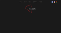 Desktop Screenshot of belmontpizzeria.com